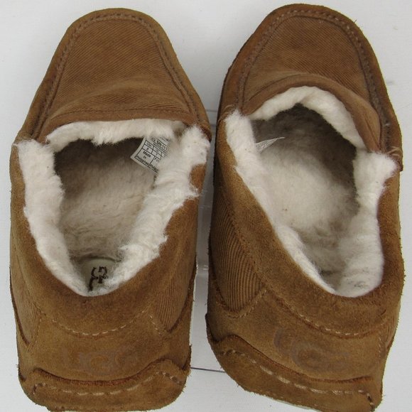 UGG Ascot Corduroy & Suede Driver Venetian Slipper Men's Size 8 - Picture 8 of 11